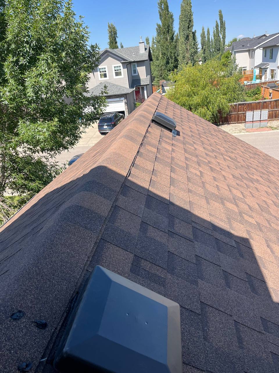 Completed project: Roof Leak Repair and Full Shingle Replacement in NW Calgary